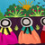 Applique Coin Purse Handmade in Peru 'A Walk in the Fields'