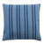 Blue Floral Wool Cushion Cover from Peru 'Birds and Flowers in Sky Blue'