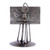 Collectible Recycled Car Parts and Metal Sculpture Rustic 'Rustic Professor'