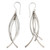 Handmade Sterling Silver Dangle Earrings 'Winter Twigs'