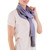 Handcrafted Rayon Chenille Scarf 'Solola Lavender'