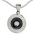 Taxco Silver Necklace with Cultured Pearl 'Moon Intrigue'