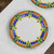 Side Plates Hand Crafted in Majolica Ceramic Pottery Pair 'Acapulco'