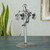 Mexico Eco Friendly Handmade Recycled Auto Part Sculpture 'Rustic Lineman'