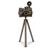 Mexico Eco Friendly Upcycled Metal Camera Sculpture 'Rustic Camera'