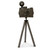Mexico Eco Friendly Upcycled Metal Camera Sculpture 'Rustic Camera'