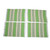 Green and Beige Hand Woven Zapotec Placemats Set of 4 'Oaxaca Meadow'