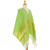 Handwoven Bright Green and Yellow Cotton Zapotec Shawl 'Golden Meadow'