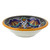 Ceramic 7-Inch Soup Bowls from Mexico Pair 'Zacatlan Flowers'