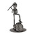 Upcycled Metal Sculpture of Miner at Work in Mexico 'Rustic Miner'