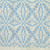 Creamy Cotton Handwoven Shawl with Light Blue Stars 'Azure Stars of Teotitlan'