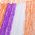 Hand Woven Nylon Purple Orange Hammock Single from Mexico 'Melon Stripe'