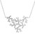 Sterling Silver Coral Pendant Necklace from Mexico 'Shining Coral'