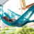 Handwoven Teal Hammock from Mexico Single 'Teal Haven'