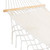 Hand Woven Ivory Hammock from Mexico single 'Natural Rest'