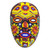Authentic Huichol Hand Beaded Eagle Mask 'Duality of the Gods'