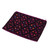 Cotton Cosmetic Bag in Amethyst and Black from Mexico 'Nocturnal Dreams'