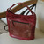 Handmade Leather Tote in Burgundy from Mexico 'Feminine Beauty in Burgundy'