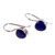 Taxco Lapis Lazuli Drop Earrings from Mexico 'Gleaming Gems'