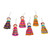 Set of 6 Guatemalan Worry Doll Ornaments Crafted by Hand 'Worry Dolls Share the Love'