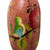 Hand Painted Gourd Birdhouse from Peru 'Blossoms on Blush'