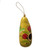 Multicolored Dried Gourd Birdhouse 'Tulips and Hummingbird'