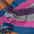 Colorful Handwoven Guatemalan Cotton Shawl 'Enchanting Country Flowers'