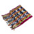 Backstrap Handwoven Colorful Cotton Scarf from Guatemala 'Happy Gumdrops'