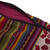 Alpaca Blend Hand-woven Multicolor Geometric Cushion Cover 'Cuzco Floral Rainbow'