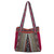 Handloomed Alpaca Blend Shoulder Bag 'Pisac Magenta'