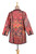 Printed Cotton Jacket with Various Motifs from India 'Blissful Variety'