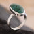 Sterling Silver and Chrysocolla Ring 'Legacy'