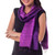 Handmade Purple Silk Scarf from Thailand 'Violet Duality'