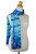 Silk Tie Dye Scarf from Thailand 'Azure Mystique'