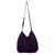 Purple Cotton Hobo Style Handbag with Coin Purse 'Surreal Purple'