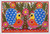 Colorful Madhubani Painting of Peacocks from India 'Spring Song'