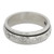 Sterling Silver Spinner Ring with Leaf Motifs from India 'Spinning Leaves'