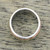 Simple Sterling Silver Copper and Brass Indian Spinner Ring 'Sleek Simplicity'