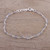 Handmade Adjustable Labradorite Link Bracelet from India 'Beautiful Saga'
