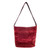 Handcrafted Bamboo Chenille Shoulder Bag 'Love'