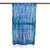 Handwoven Tie-Dyed Silk Scarf in Blue from Thailand 'Lovely Magic in Blue'