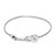 Sterling Silver Guitar Bangle Bracelet from India 'Music Gleams'