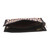 Black and Sand Striped Batik Cotton Clutch from India 'Lovely Designs in Black'