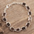 16.5-Carat Smoky Quartz Link Bracelet from India 'Dark Rectangles'