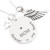 Mother Themed Sterling Silver Pendant Necklace 'Forever In My Heart'