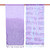 Pair of Cotton Scarves in Shades of Blue 'Sky of Love'