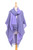 Cotton Kimono and Scarf Set from Thailand 'Mild Violet'