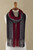 Crimson Grey and Black Scarf 'Crimson Road'
