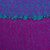 Hand Woven Alpaca Blend Jacquard Shawl Scarf from Peru 'Violet Sunsets'