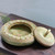 Eco-Friendly Lidded Paper Basket 'Glittering Green'